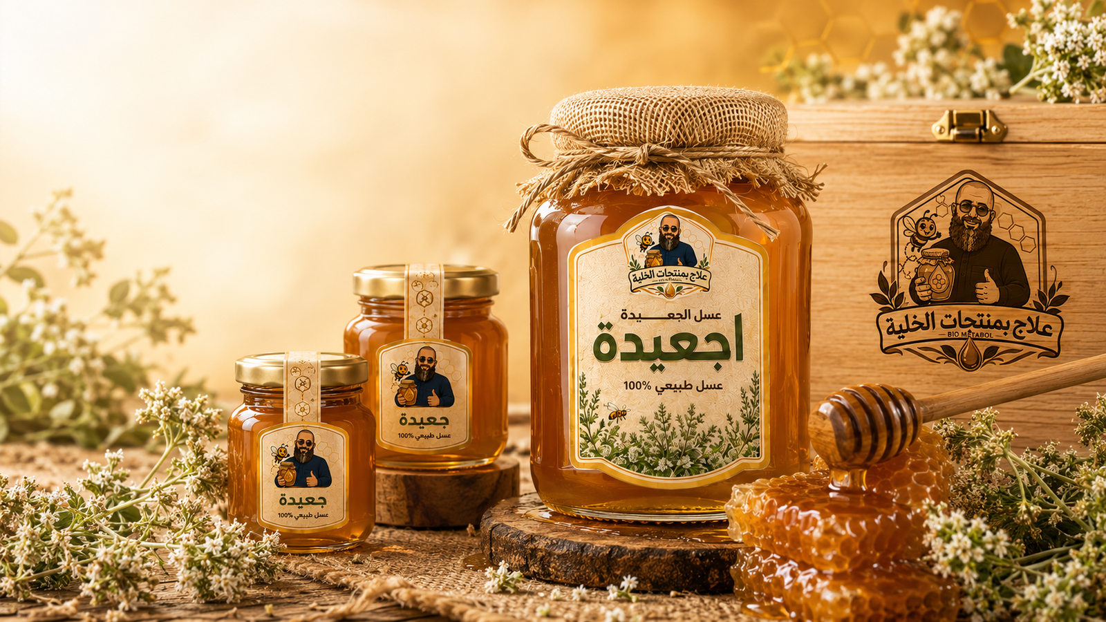 عرض عسل الجعيدة الطبيعي - الصورة 2