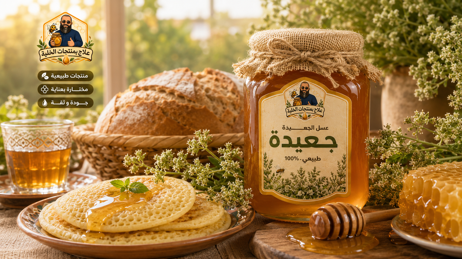 عرض عسل الجعيدة الطبيعي - الصورة 3